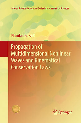 Kartonierter Einband Propagation of Multidimensional Nonlinear Waves and Kinematical Conservation Laws von Phoolan Prasad