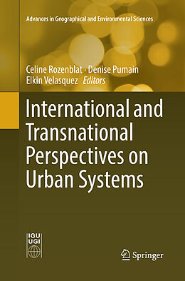 Kartonierter Einband International and Transnational Perspectives on Urban Systems von 