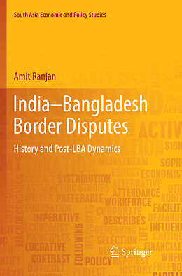 Kartonierter Einband India Bangladesh Border Disputes von Amit Ranjan