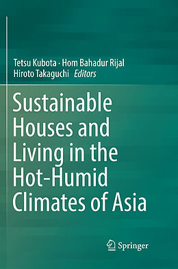 Couverture cartonnée Sustainable Houses and Living in the Hot-Humid Climates of Asia de 