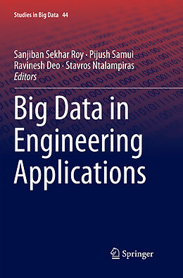 Kartonierter Einband Big Data in Engineering Applications von 