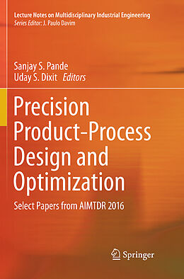 Kartonierter Einband Precision Product-Process Design and Optimization von 