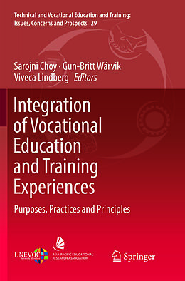 Couverture cartonnée Integration of Vocational Education and Training Experiences de 