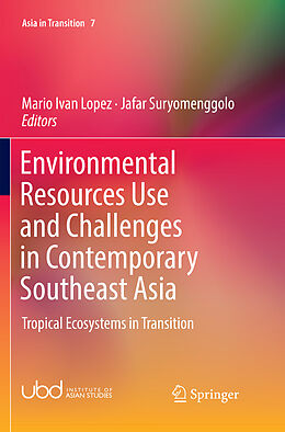 Couverture cartonnée Environmental Resources Use and Challenges in Contemporary Southeast Asia de 