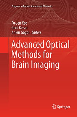 Couverture cartonnée Advanced Optical Methods for Brain Imaging de 