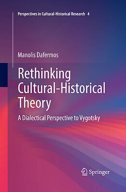 Kartonierter Einband Rethinking Cultural-Historical Theory von Manolis Dafermos