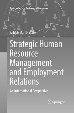 Couverture cartonnée Strategic Human Resource Management and Employment Relations de 