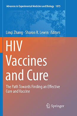 Kartonierter Einband HIV Vaccines and Cure von 