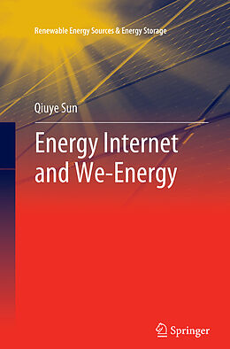 Couverture cartonnée Energy Internet and We-Energy de Qiuye Sun