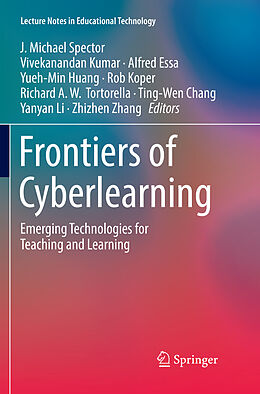 Couverture cartonnée Frontiers of Cyberlearning de 