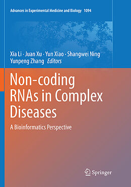 Kartonierter Einband Non-coding RNAs in Complex Diseases von 
