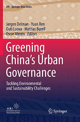 Couverture cartonnée Greening China s Urban Governance de 