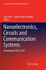 Couverture cartonnée Nanoelectronics, Circuits and Communication Systems de 