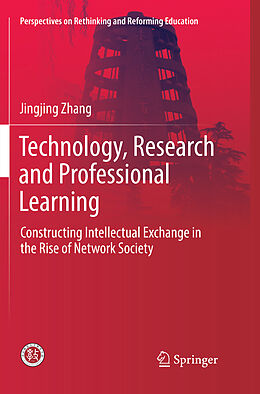 Couverture cartonnée Technology, Research and Professional Learning de Jingjing Zhang