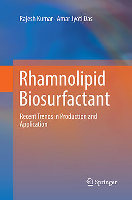 Couverture cartonnée Rhamnolipid Biosurfactant de Amar Jyoti Das, Rajesh Kumar