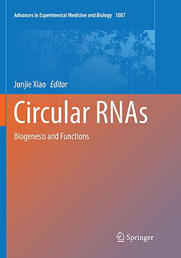 Kartonierter Einband Circular RNAs von 