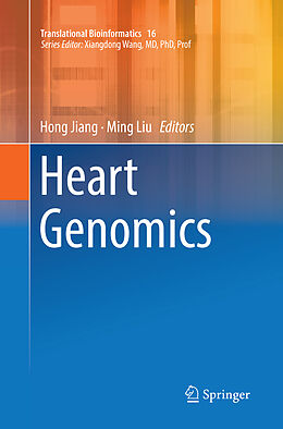 Couverture cartonnée Heart Genomics de 