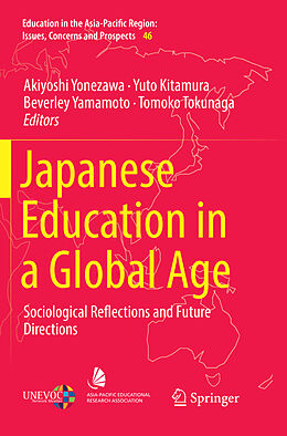 Couverture cartonnée Japanese Education in a Global Age de 