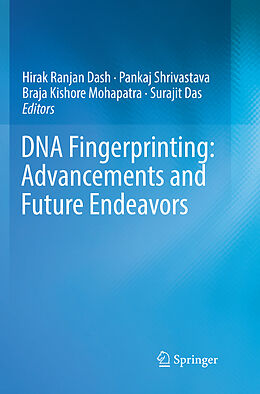 Couverture cartonnée DNA Fingerprinting: Advancements and Future Endeavors de 