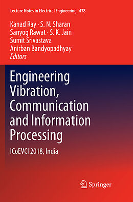 Couverture cartonnée Engineering Vibration, Communication and Information Processing de 