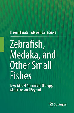Couverture cartonnée Zebrafish, Medaka, and Other Small Fishes de 