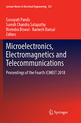 Kartonierter Einband Microelectronics, Electromagnetics and Telecommunications von 