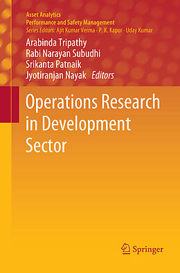 Couverture cartonnée Operations Research in Development Sector de 