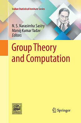 Kartonierter Einband Group Theory and Computation von 