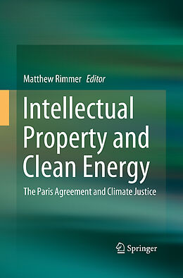 Couverture cartonnée Intellectual Property and Clean Energy de 