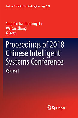 Kartonierter Einband Proceedings of 2018 Chinese Intelligent Systems Conference von 