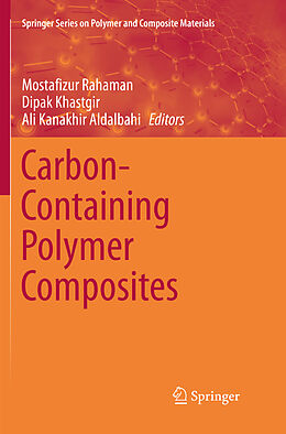 Couverture cartonnée Carbon-Containing Polymer Composites de 