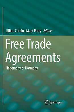 Couverture cartonnée Free Trade Agreements de 