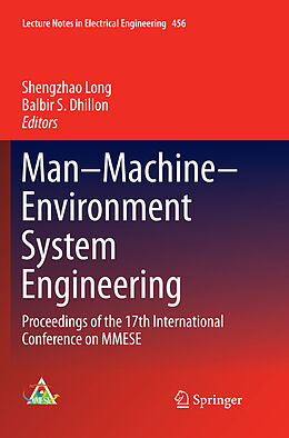 Kartonierter Einband Man Machine Environment System Engineering von 