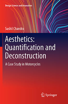 Couverture cartonnée Aesthetics: Quantification and Deconstruction de Sushil Chandra