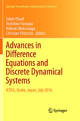 Kartonierter Einband Advances in Difference Equations and Discrete Dynamical Systems von 