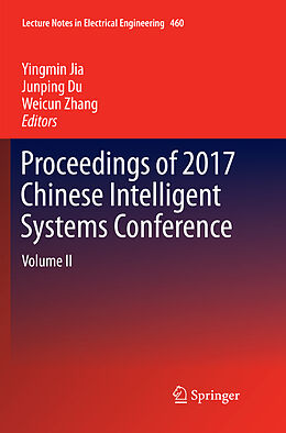 Kartonierter Einband Proceedings of 2017 Chinese Intelligent Systems Conference von 