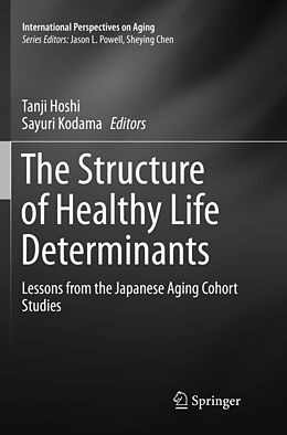 Couverture cartonnée The Structure of Healthy Life Determinants de 