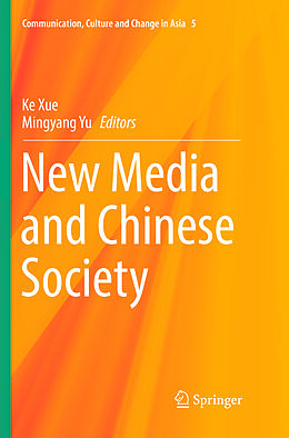 Couverture cartonnée New Media and Chinese Society de 