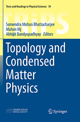 Kartonierter Einband Topology and Condensed Matter Physics von 