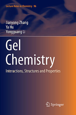 Kartonierter Einband Gel Chemistry von Jianyong Zhang, Yongguang Li, Ya Hu