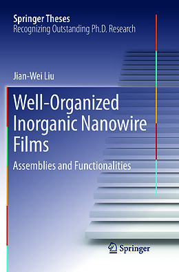 Couverture cartonnée Well-Organized Inorganic Nanowire Films de Jian-Wei Liu