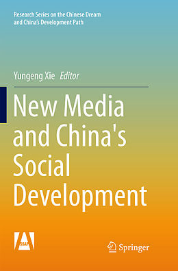 Couverture cartonnée New Media and China's Social Development de 