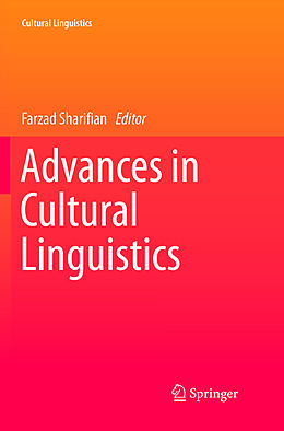 Couverture cartonnée Advances in Cultural Linguistics de 