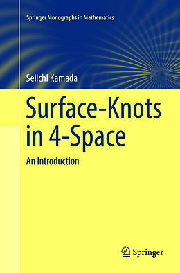 Couverture cartonnée Surface-Knots in 4-Space de Seiichi Kamada