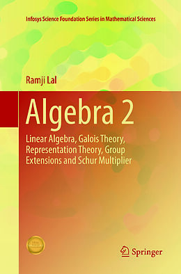 Couverture cartonnée Algebra 2 de Ramji Lal