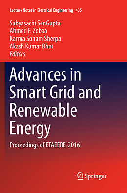 Kartonierter Einband Advances in Smart Grid and Renewable Energy von 