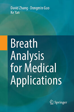 Couverture cartonnée Breath Analysis for Medical Applications de David Zhang, Ke Yan, Dongmin Guo