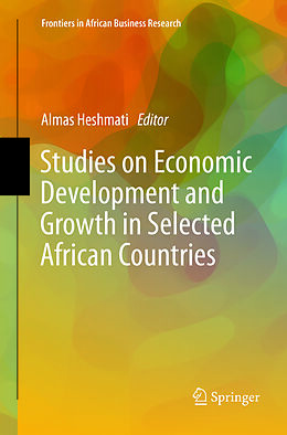 Couverture cartonnée Studies on Economic Development and Growth in Selected African Countries de 