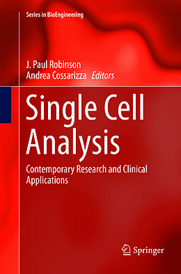 Couverture cartonnée Single Cell Analysis de 