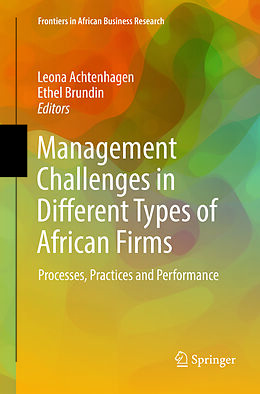 Couverture cartonnée Management Challenges in Different Types of African Firms de 